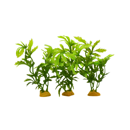 Yusee Aquarium Decorations - Artificial Plant YS-70514-4 [Height:4"]