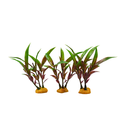 Yusee Aquarium Decorations - Artificial Plant YS-70515-4 [Height:4"]