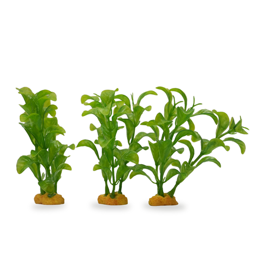 Yusee Aquarium Decorations - Artificial Plant YS-70521-4 [Height:4"]