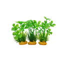 Yusee Aquarium Decorations - Artificial Plant YS-70535-4 [Height:4"]