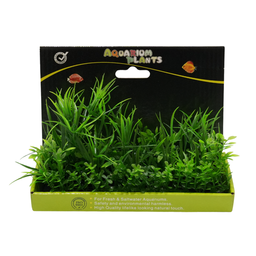 Yusee Aquarium Decorations - Artificial Plant YM-0209 [Height:15cm]