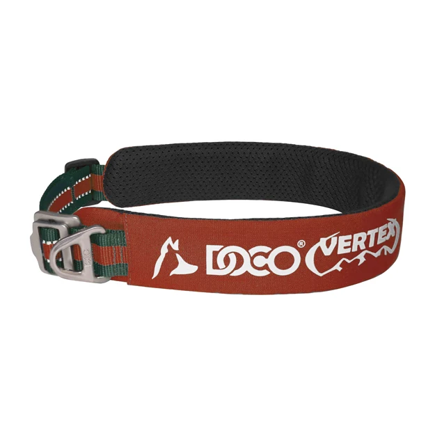 DOCO® VERTEX Reflective Ultralight Mesh Collar For Dogs-2.0 x 35-45cm-Canyon