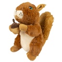 Duvo+ Plush Squirrel Cuddle Multicolour - Dog Toy 22x27x20cm  
