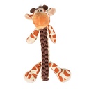 Duvo+ Zoo friends Gino Giraffe Stick Brown - Dog Toy 32x22x11.5cm   