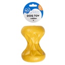 Duvo+ Feeding Griplay Hourglass Yellow - Dog Toy 12x8.6x8.6cm