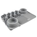 Duvo+ Slow down feeder 4-in-1 Grey 30x20x4cm