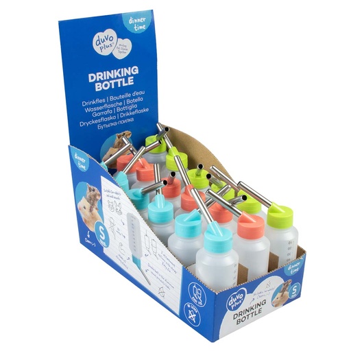 Duvo+ Drinking Bottle Mixed Colors 100ml