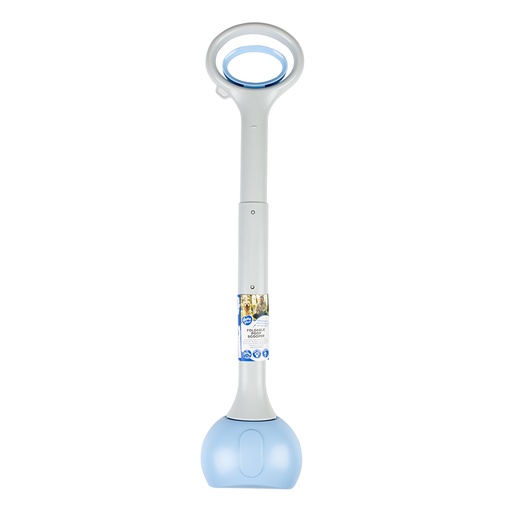 Duvo+ Foldable Poop Scooper Grey/blue 15x11x70cm