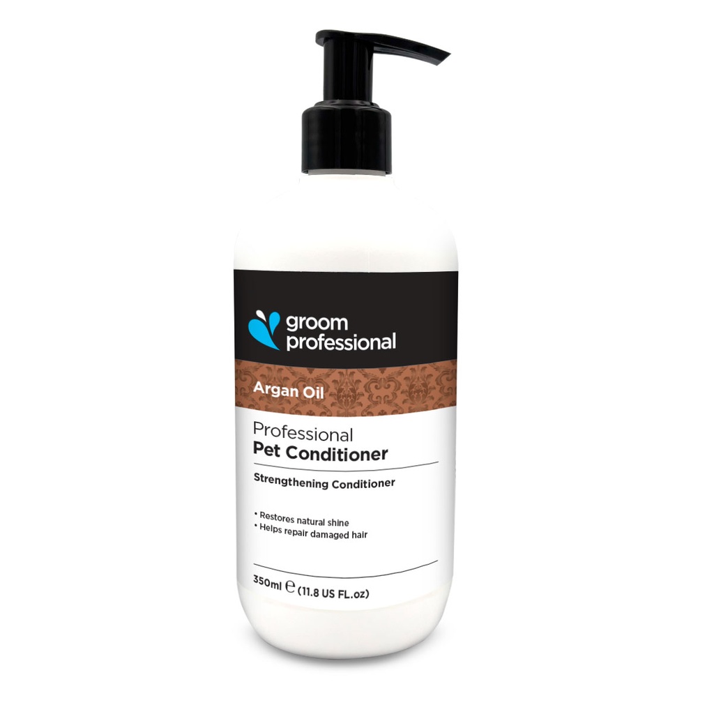 Groom Professional Argan Oil Conditioner[Strengthening] - 350 ml
