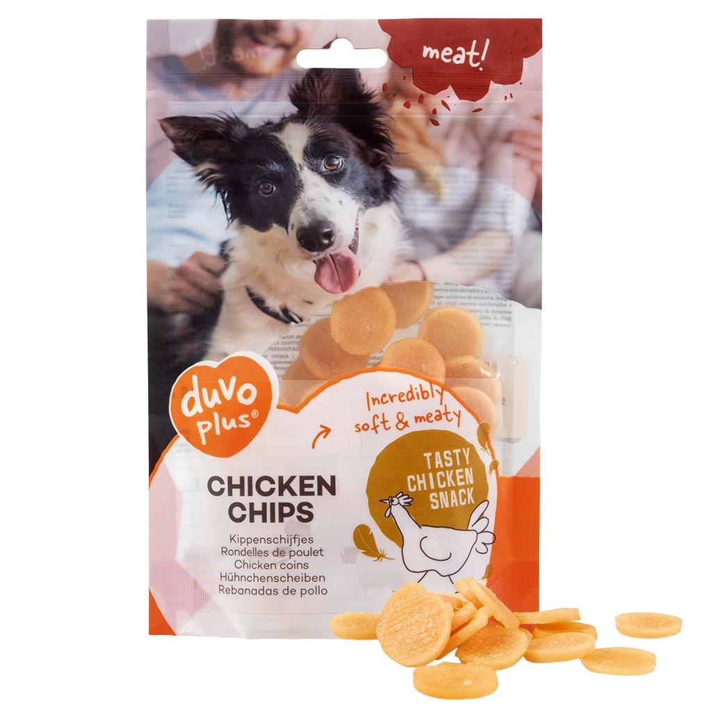 Duvo+ Meat! Chicken Chips 80g