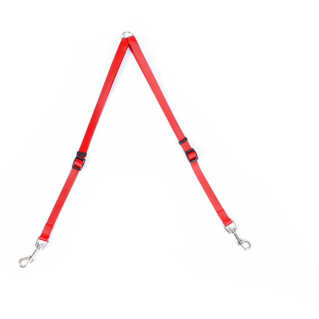 Duvo+ Nylon Coupler 40-70Cm/15mm Red