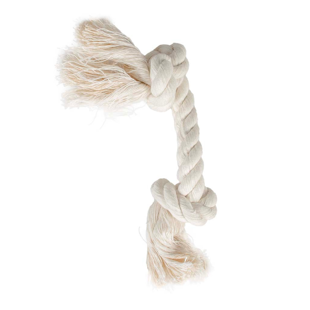 Duvo+ Tug Toy Knotted Rope 37cm White