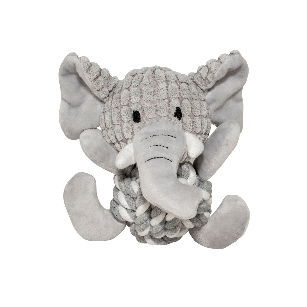 Duvo+ Zoo Friends Elsa Elephant Ball 18X19X12Cm Grey