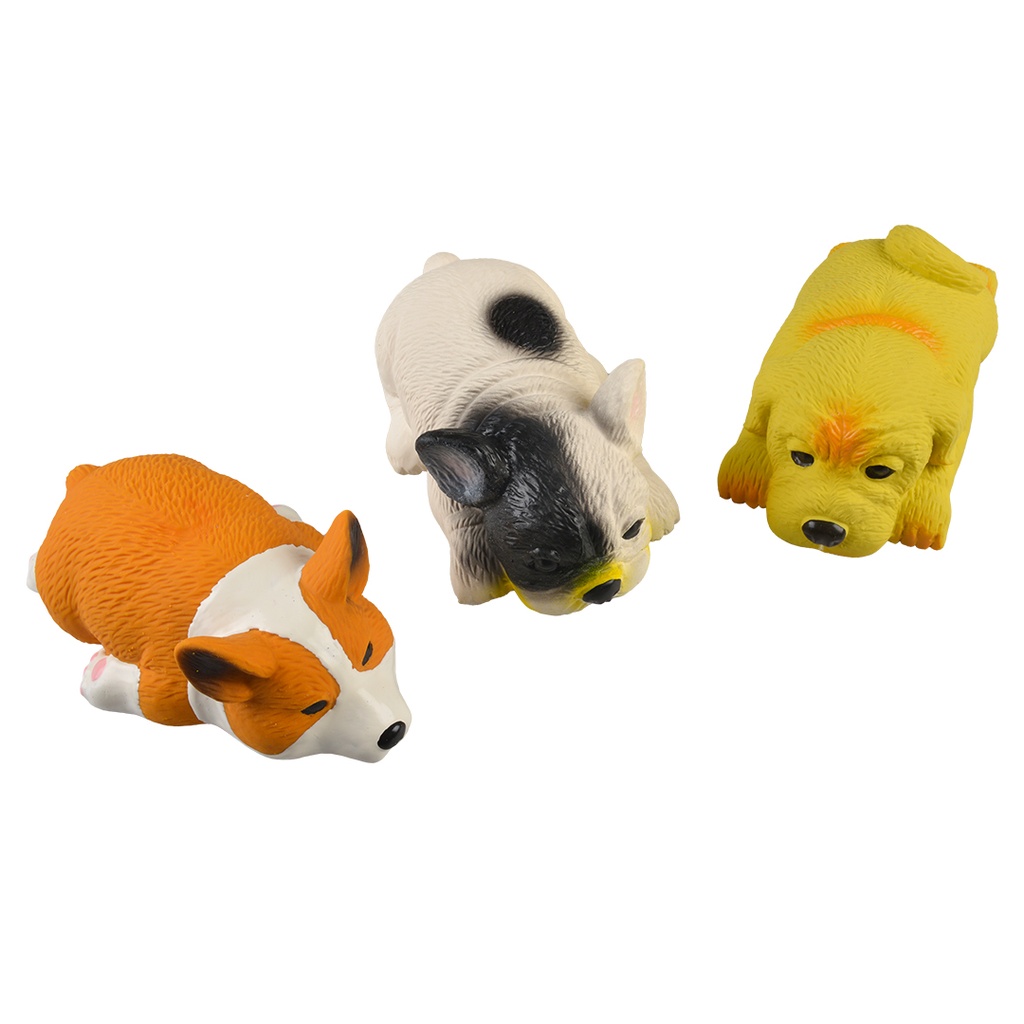 Duvo+ Latex Puppies 15X8,4X5,8cm Mixed Colors