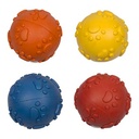 Duvo+ Vinyl Treat Ball Paws Ø7.5cm Mixed Colors
