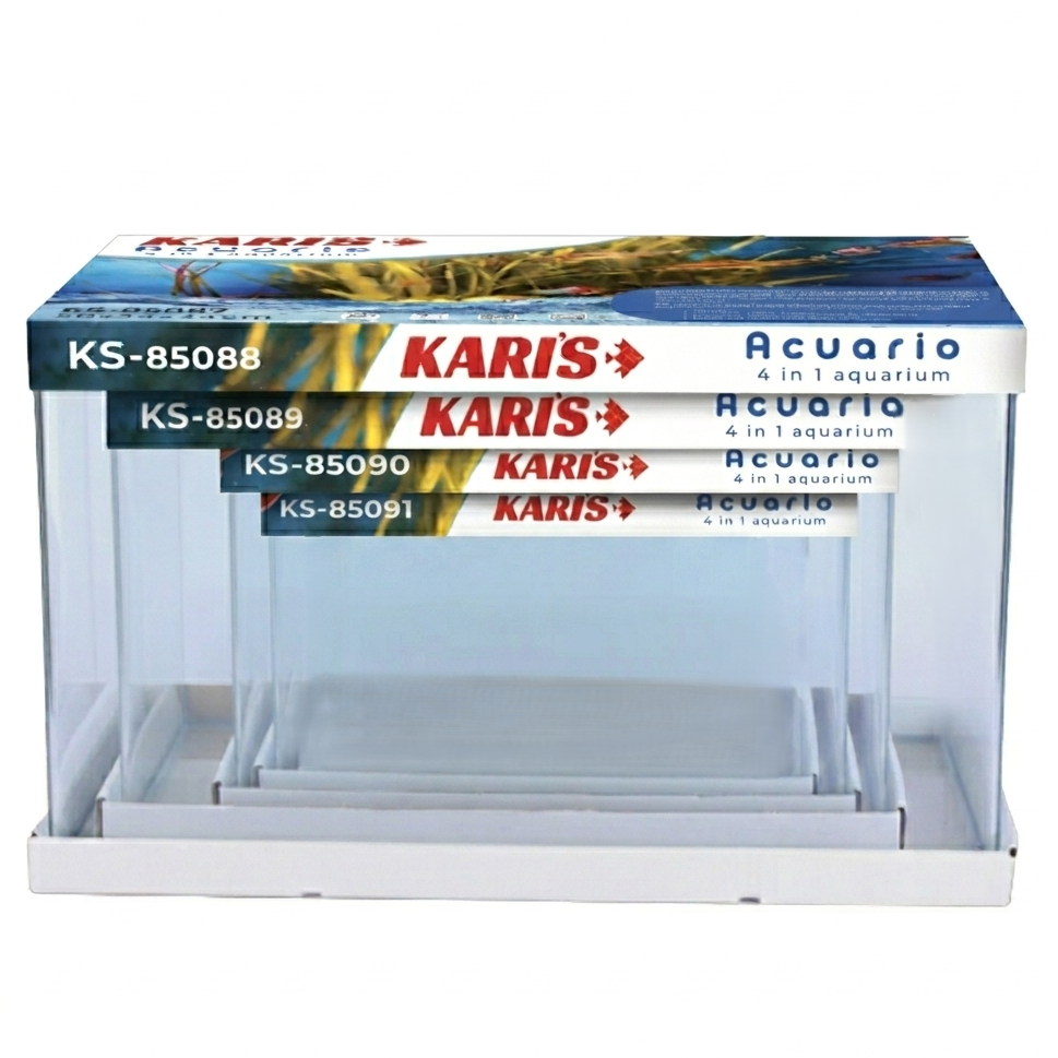 Karis 4 in 1 Aquarium 45x30x32cm 