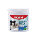Bioline Dental Finger Wipes For Dogs & Cats (50pcs)