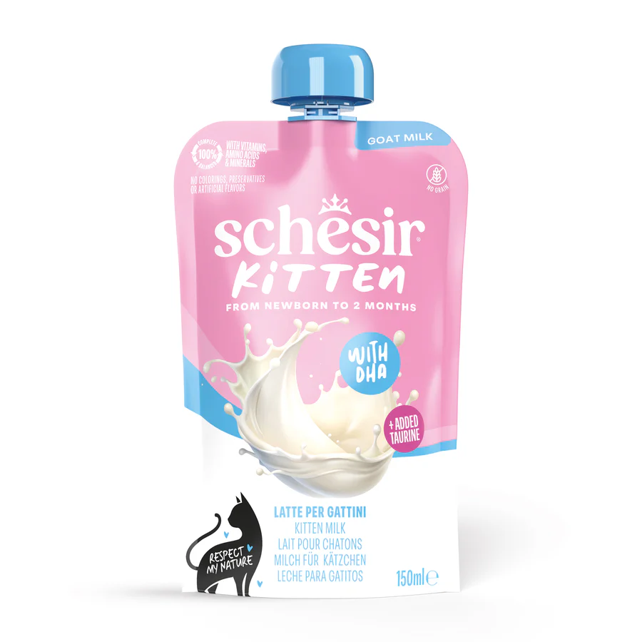 Schesir Baby-Goat Milk For Kitten -[Newborn to 2 months]-150ml [MOQ:6pcs]