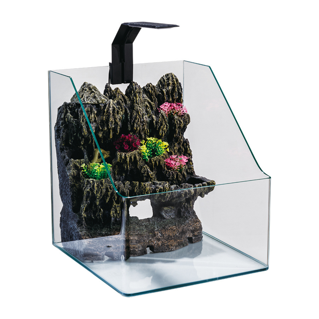 Karis Aquarium-LX-300 [Decoration,Light,Pump Included] [340x310X360mm]