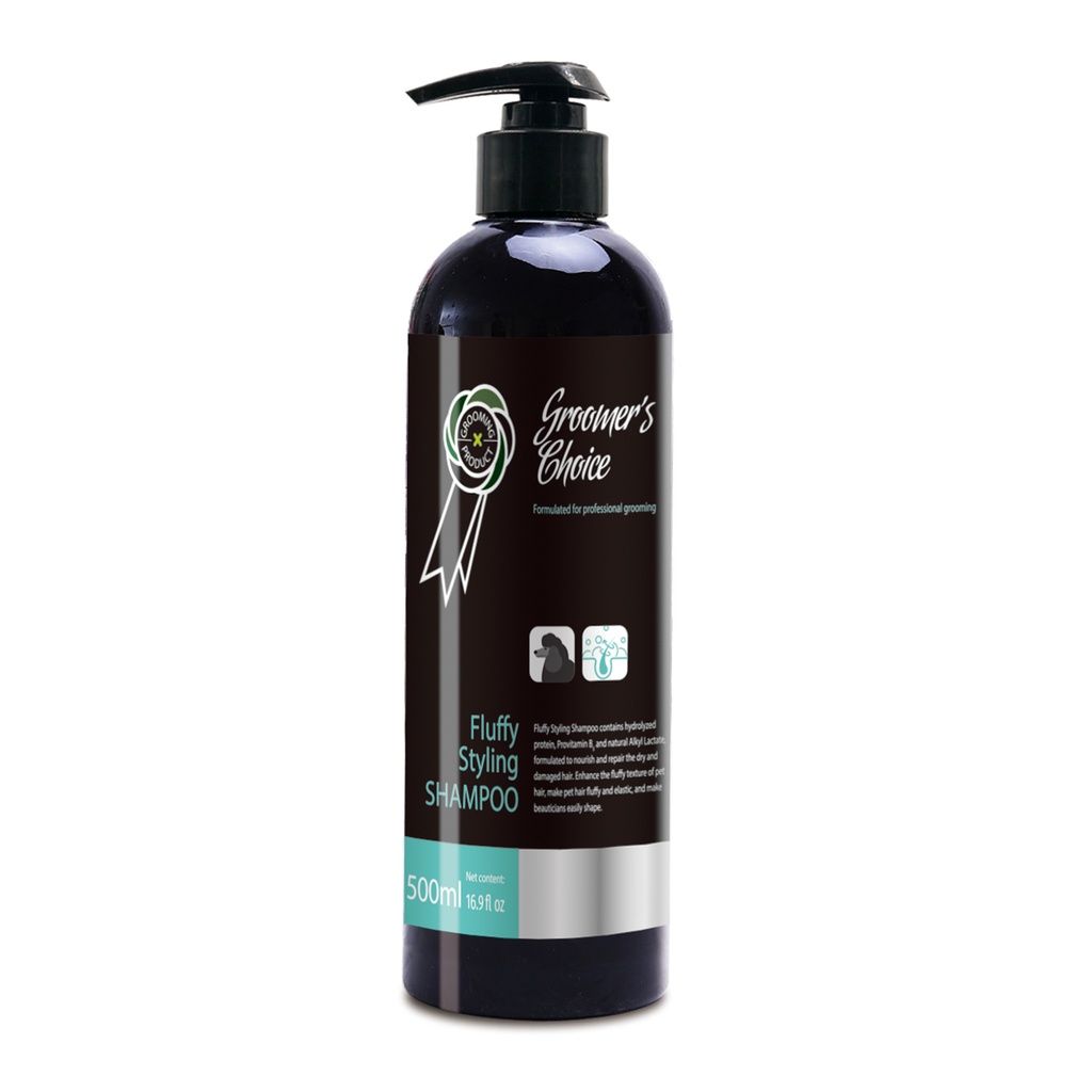 Groomers Choice Fluffy Styling Shampoo For Dogs - 500ml