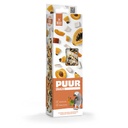 Witte Molen Puur Sticks With  Papaya & Apricot For Lovebird - [Weight - 170g]
