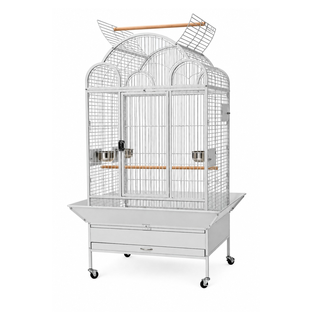 Dayang Bird Cage (A8102) - 102.2 x 83.2 x 167cm - White