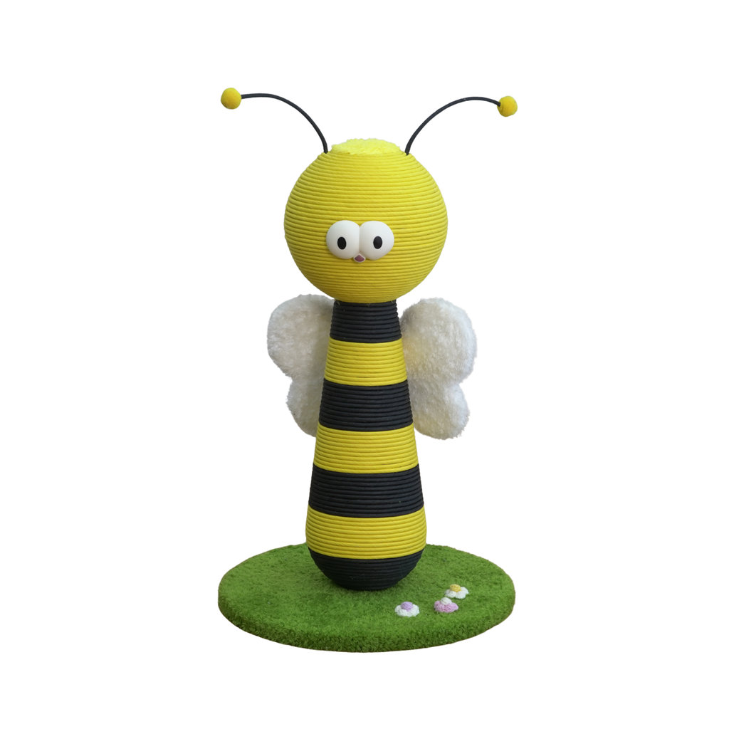 Catry Bumblebee Decorative Sisal Scratching Post Ø35x56 