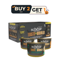 Schesir Taste The World Dog Wholefood Variety Pack 900g (6x150g) - 3 Flavors ( 2 Cans Each Flavor) Buy 2 Pack Get 1 Pack Free