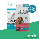 Schesir Monoprotein Adult Dry Cat Food –Sterilized-Fresh Fish-10kg 