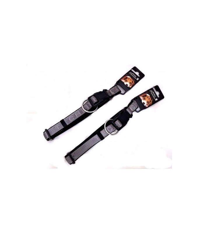 Golden Panda Dog Collar Black[Color - Black, Length - 25mm x 50-60cm]