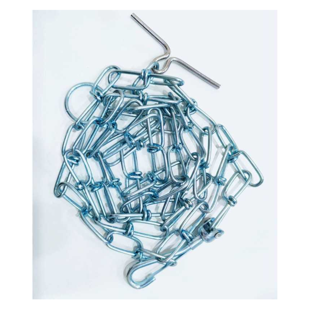 Pado Single Clasp Zincification Tie-Out Chain[Dimension - 2.5mm x 180cm]