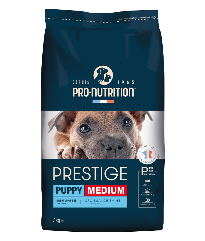 Pro nutrition Prestige Puppy Medium 3Kg