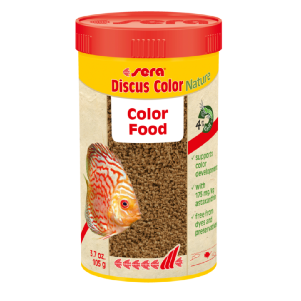 Sera Discus Color Nature 105g (250ml)[Color - Maroon]