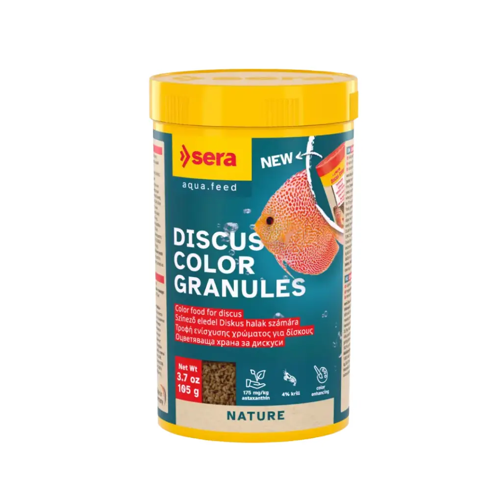 Sera Discus Color Nature 105g (250ml)[Color - Maroon]
