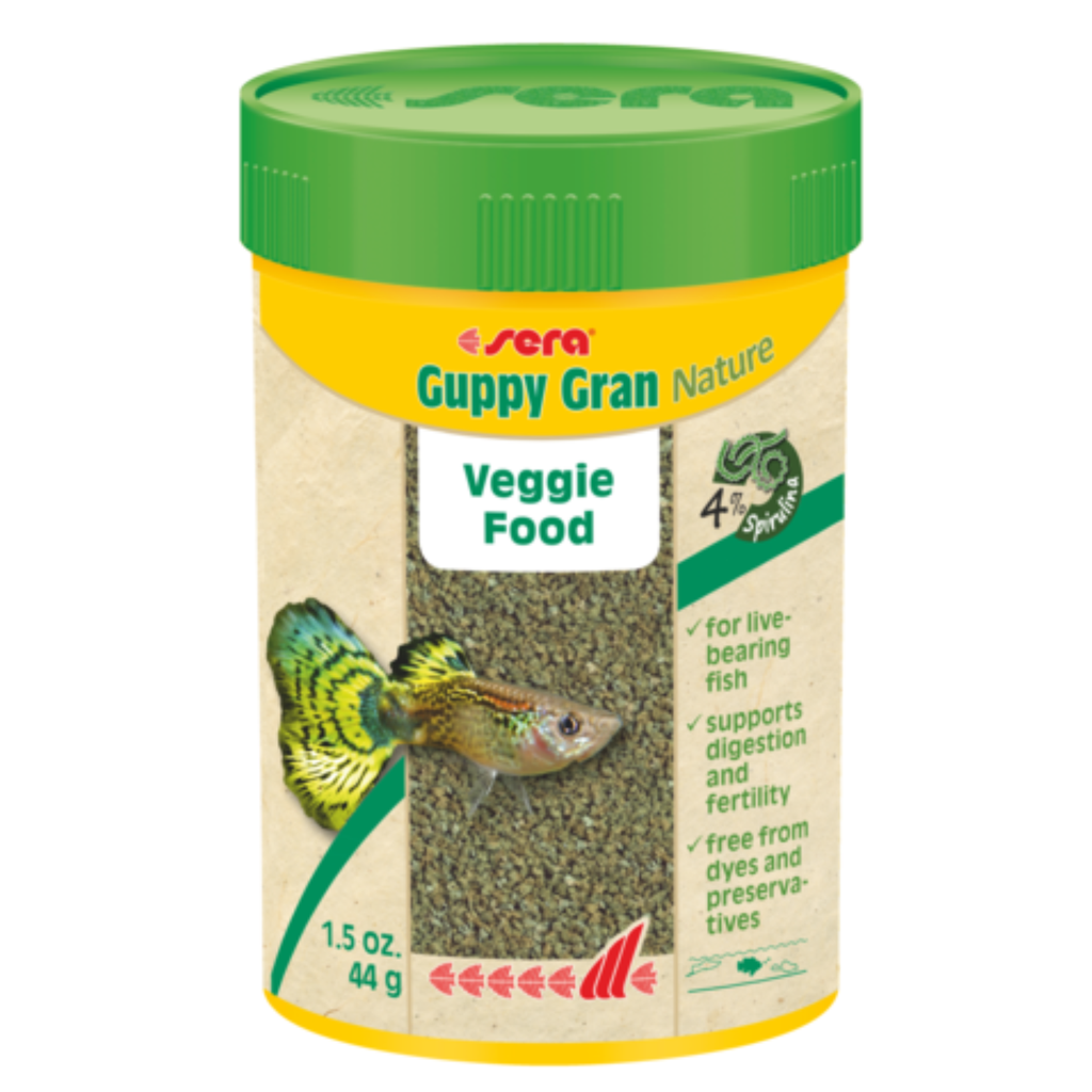 Sera Guppy Gran Nature 100ml-44g[Volume - 100ml, Weight - 44g]