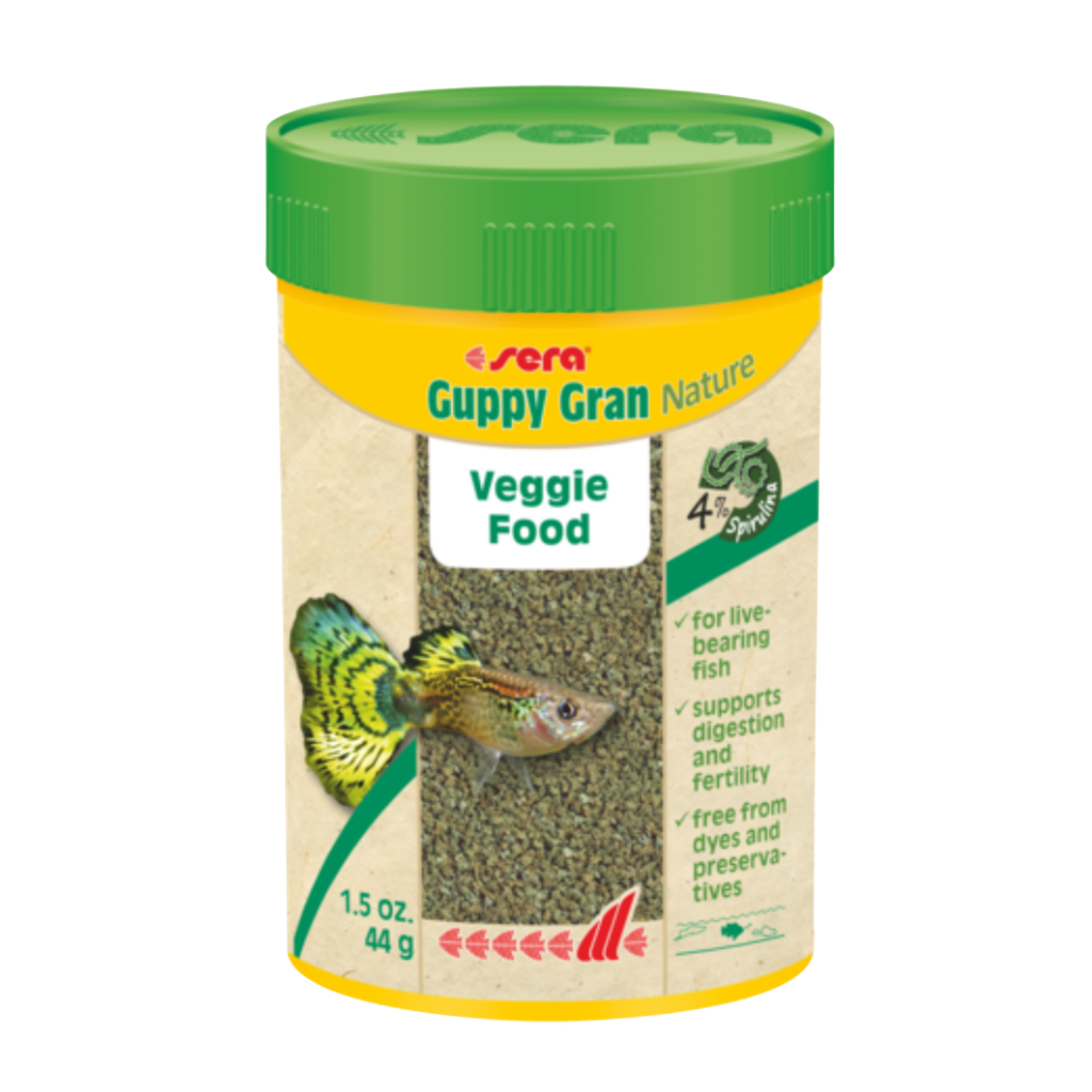 Sera Guppy Gran Nature 100ml-44g[Volume - 100ml, Weight - 44g]