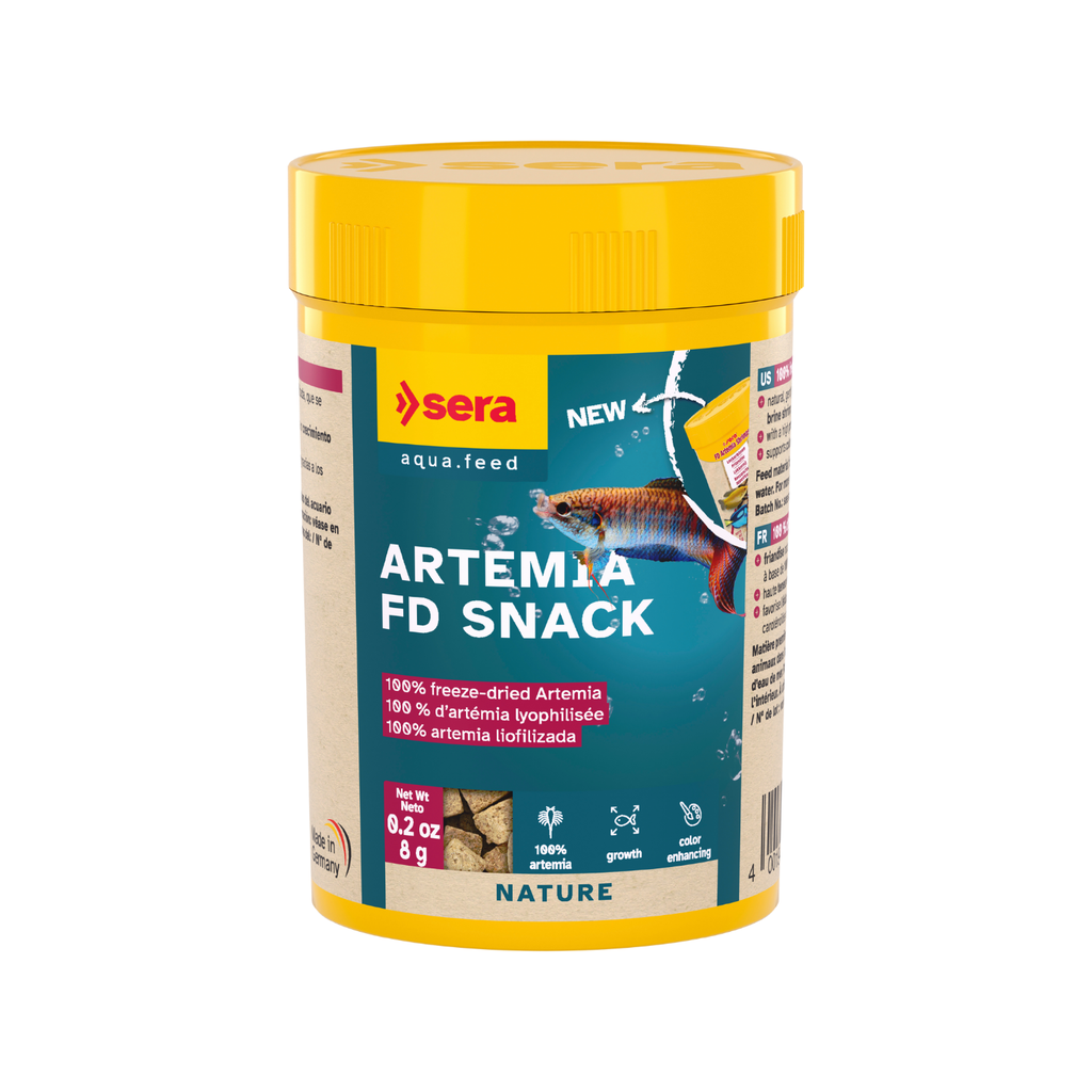 Sera FD Artemia Shrimps Nature Freeze Dried Snack 100ml