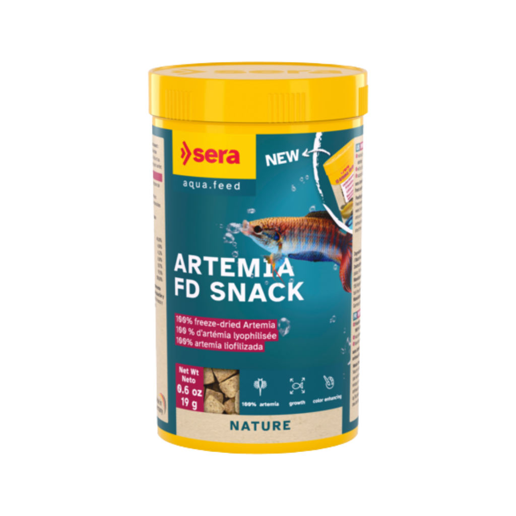 Sera FD Artemia Shrimps Nature Freeze Dried Treats[Volume - 250ml]