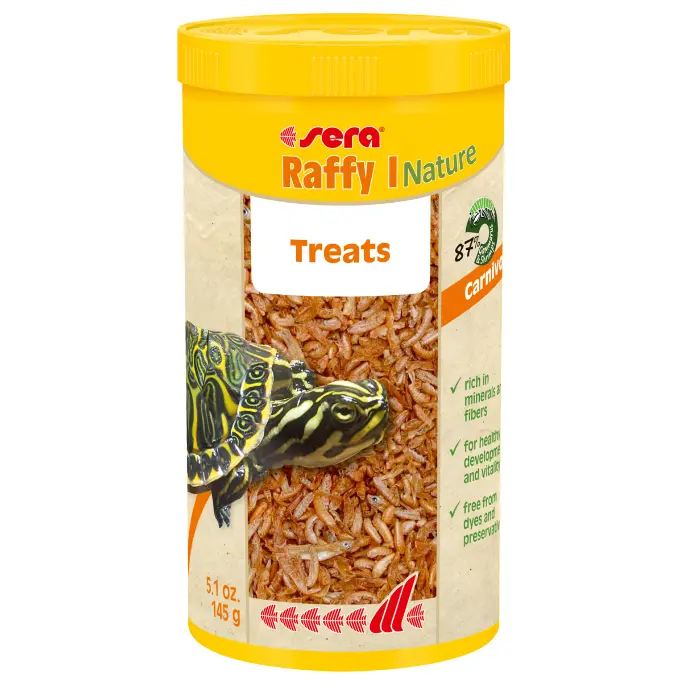 Sera Turtle Food-Raffy - I Nature[Volume - 1L]