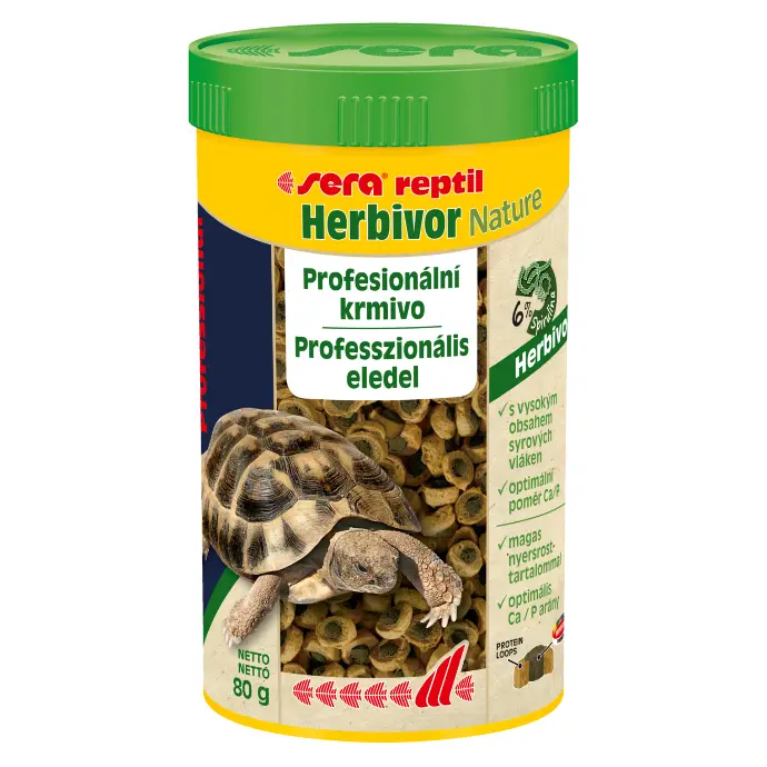 Sera Reptile Profesional Herbivor Nature[Volume - 250ml]