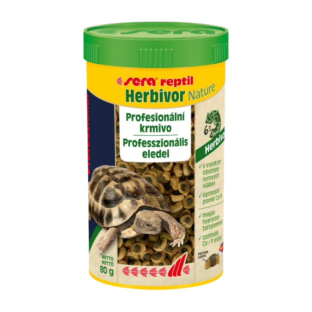 Sera Reptile Profesional Herbivor Nature[Volume - 250ml]