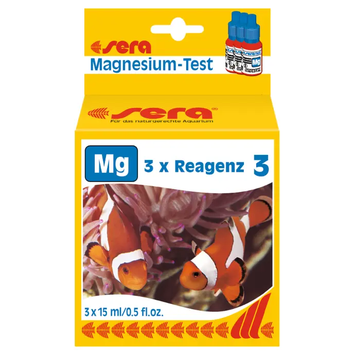 Sera Magnesium-Test (Mg)-Reagent 3 Refill Pack-3x15ml [Volume - 45ml]