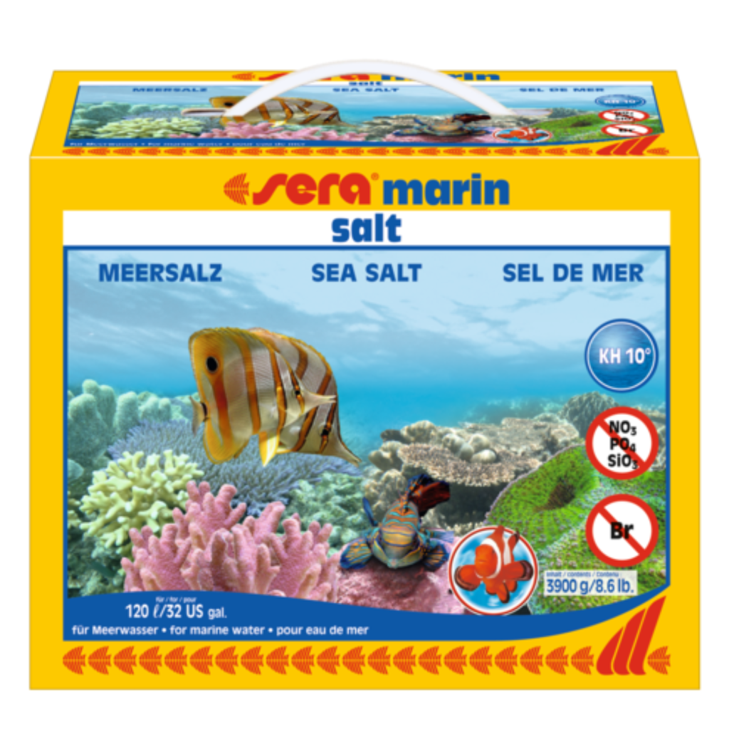 Sera Marine Salt For 120L[Weight - 3.9kg]