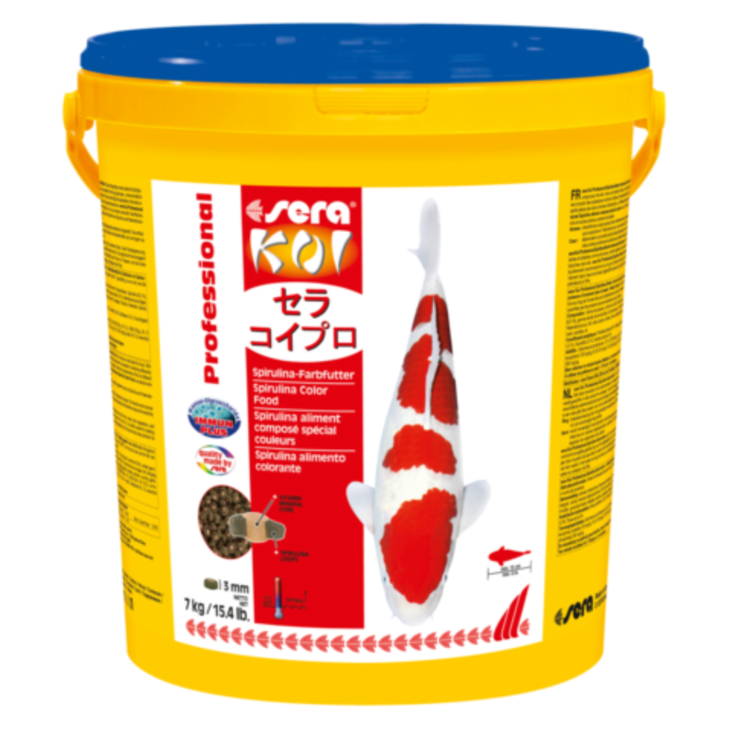Sera Koi Professional Spirulina Color Food 21L[Volume - 21L]