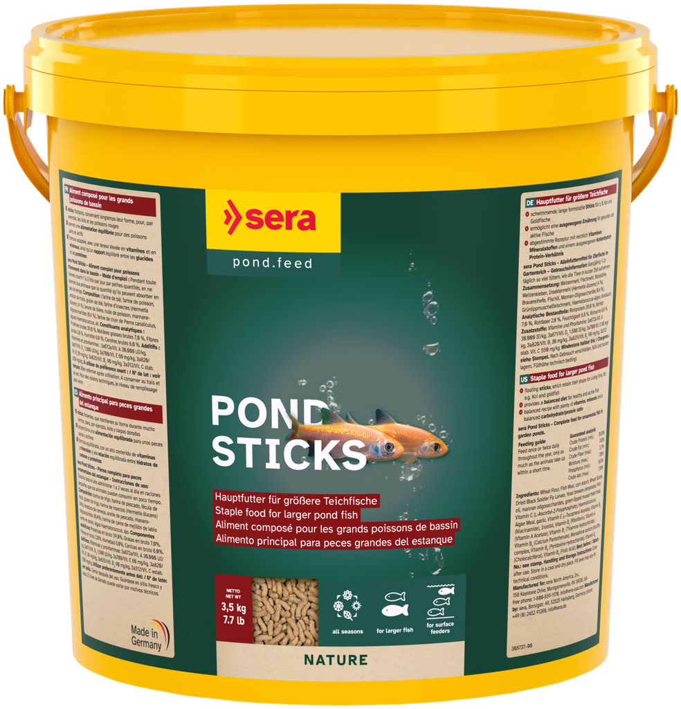 Sera Pond Granulate Nature[Volume - 20L]