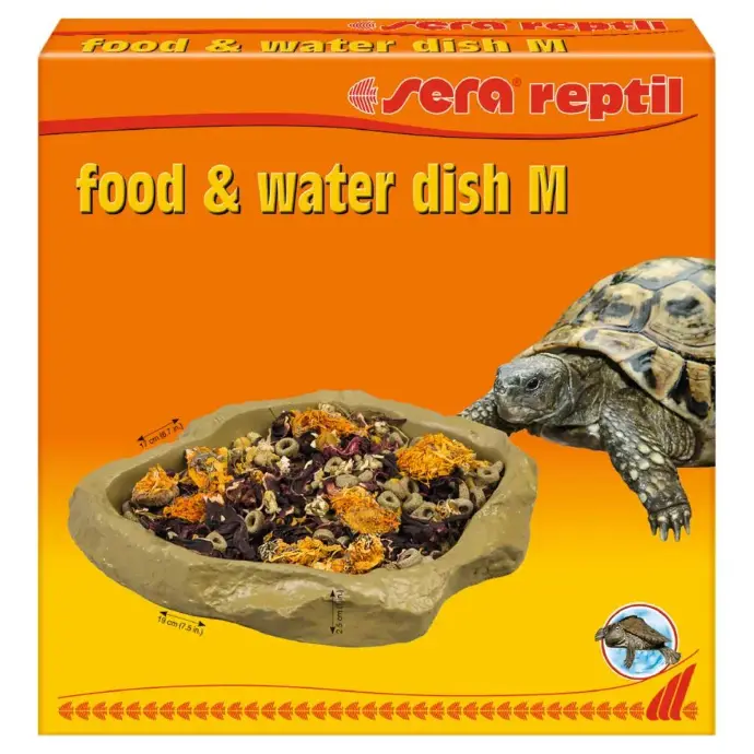 Sera Reptile Food & Water Dish[Size - M]