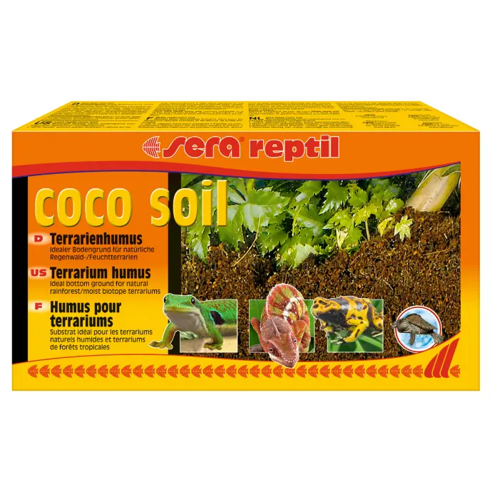 Sera Reptile Coco Soil-[Volume - 8L, Weight - 650g]