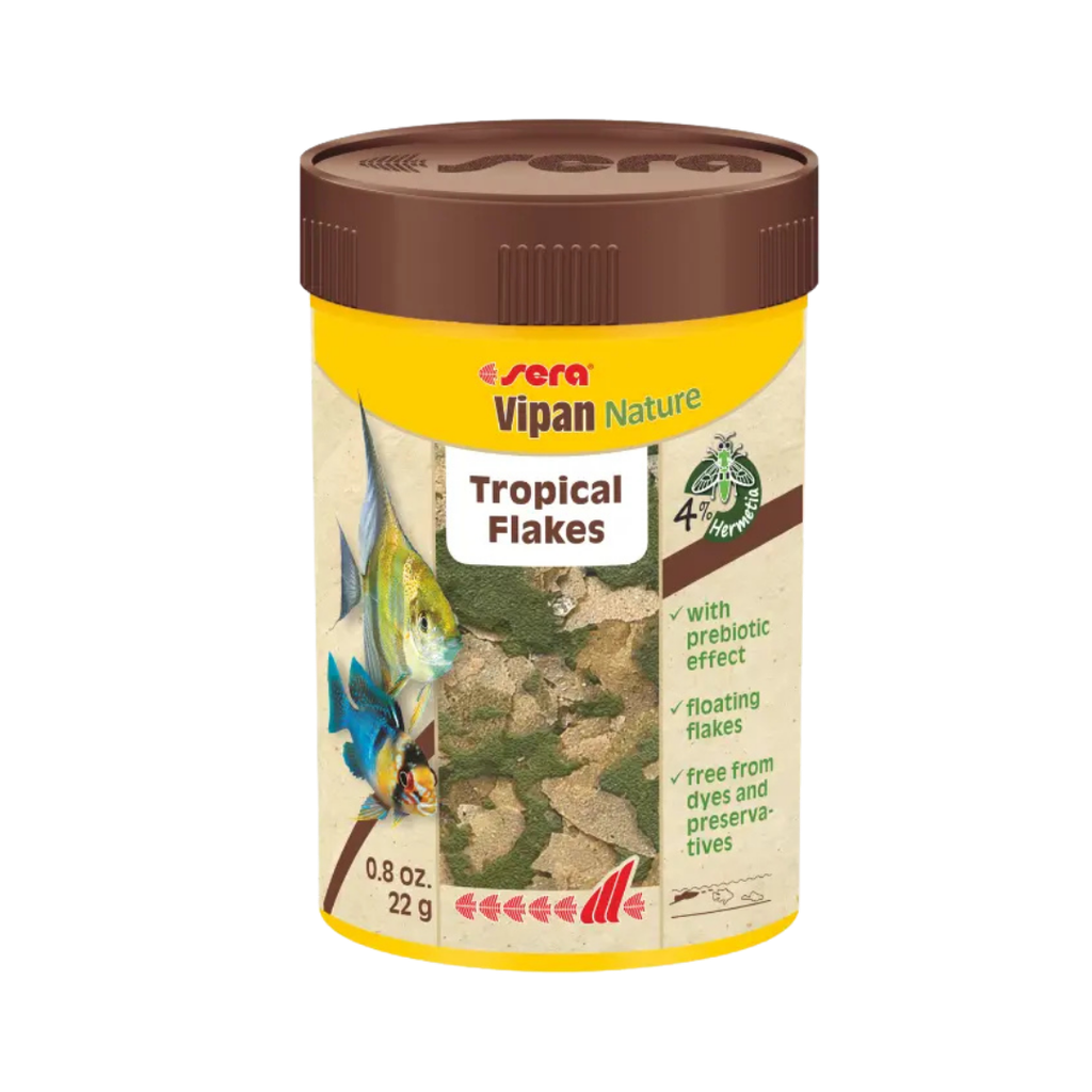 Sera Vipan Nature Tropical Flakes[Volume - 100ml, Weight - 22g]