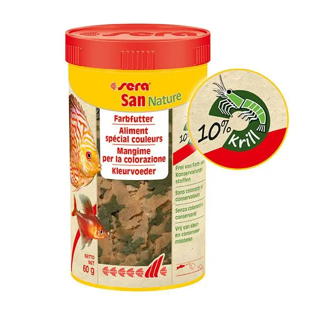 Sera San Nature 250ml-60g[Weight - 60g, Volume - 250ml]