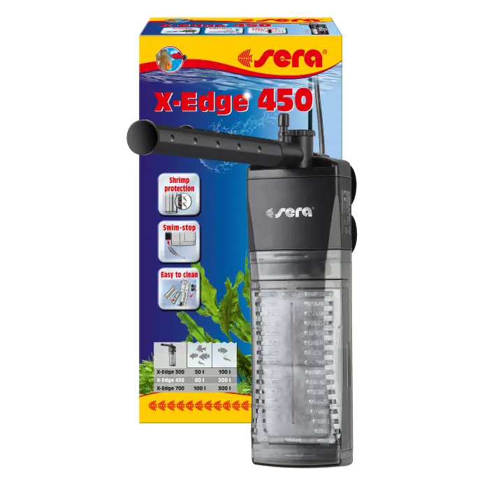 Sera X-Edge Corner Filters[Flow - 450L/h]